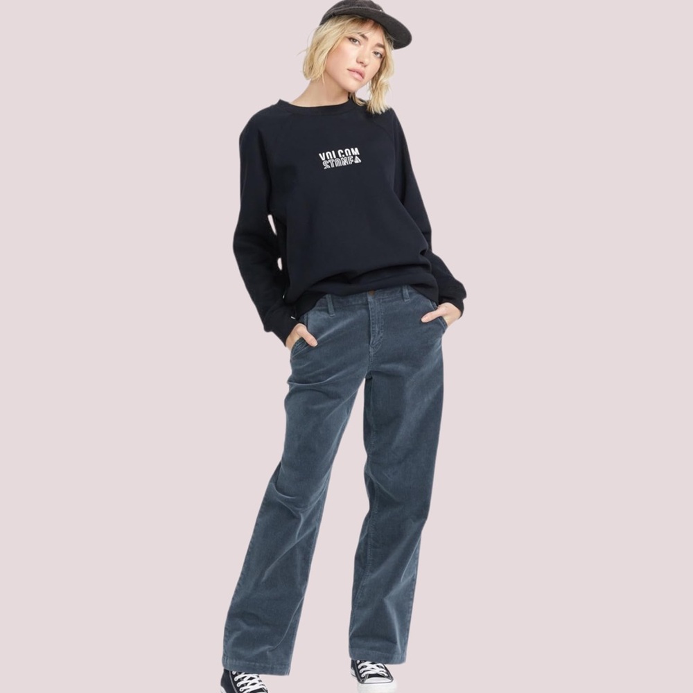 Volcom‎ Gray Flare Wide Leg Jeans